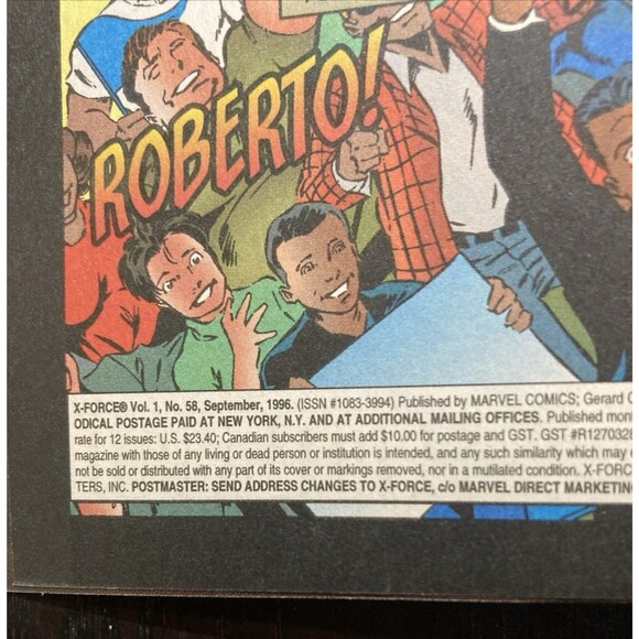 X-Force: Mixed Lot of No. 6, 58, & 60 Marvel Comics (1992 & 96) - Picture 6 of 9